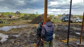 Заказать монтаж винтовых свай в Сибай - цена под ключ с доставкой от 1885 шт